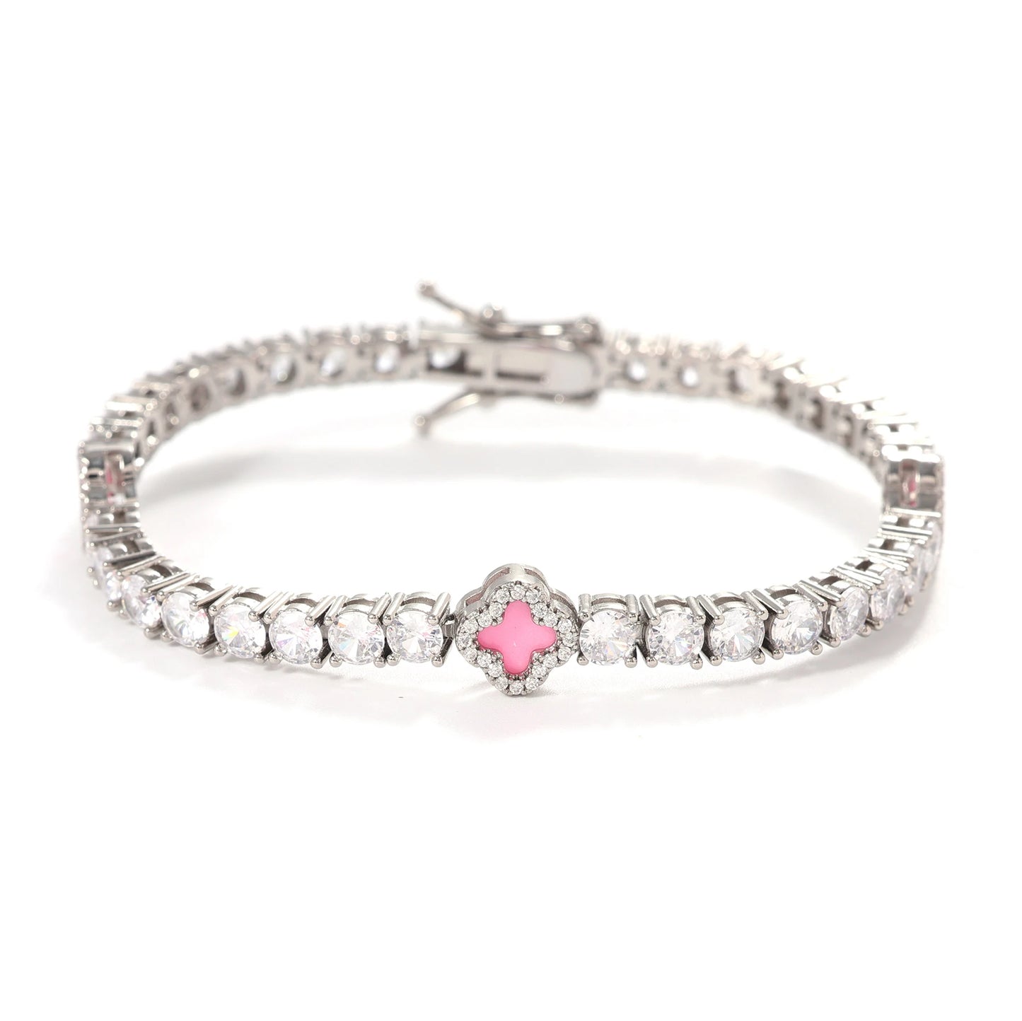 Clover Tennis Bracelet 4MM