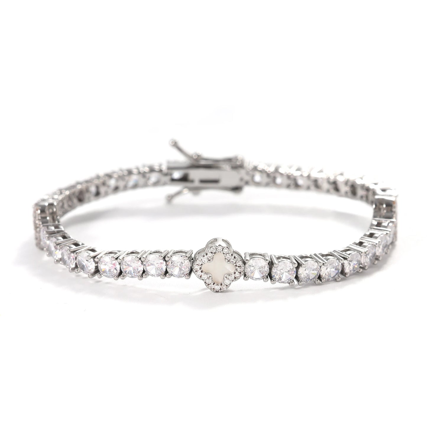 Clover Tennis Bracelet 4MM
