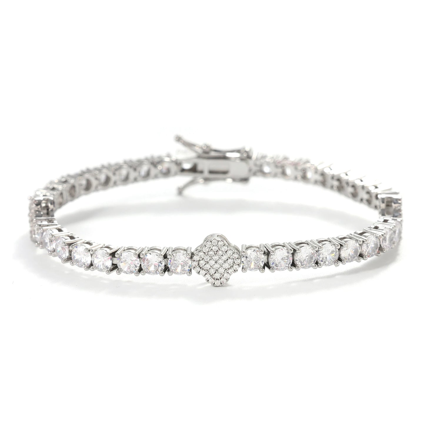 Clover Tennis Bracelet 4MM