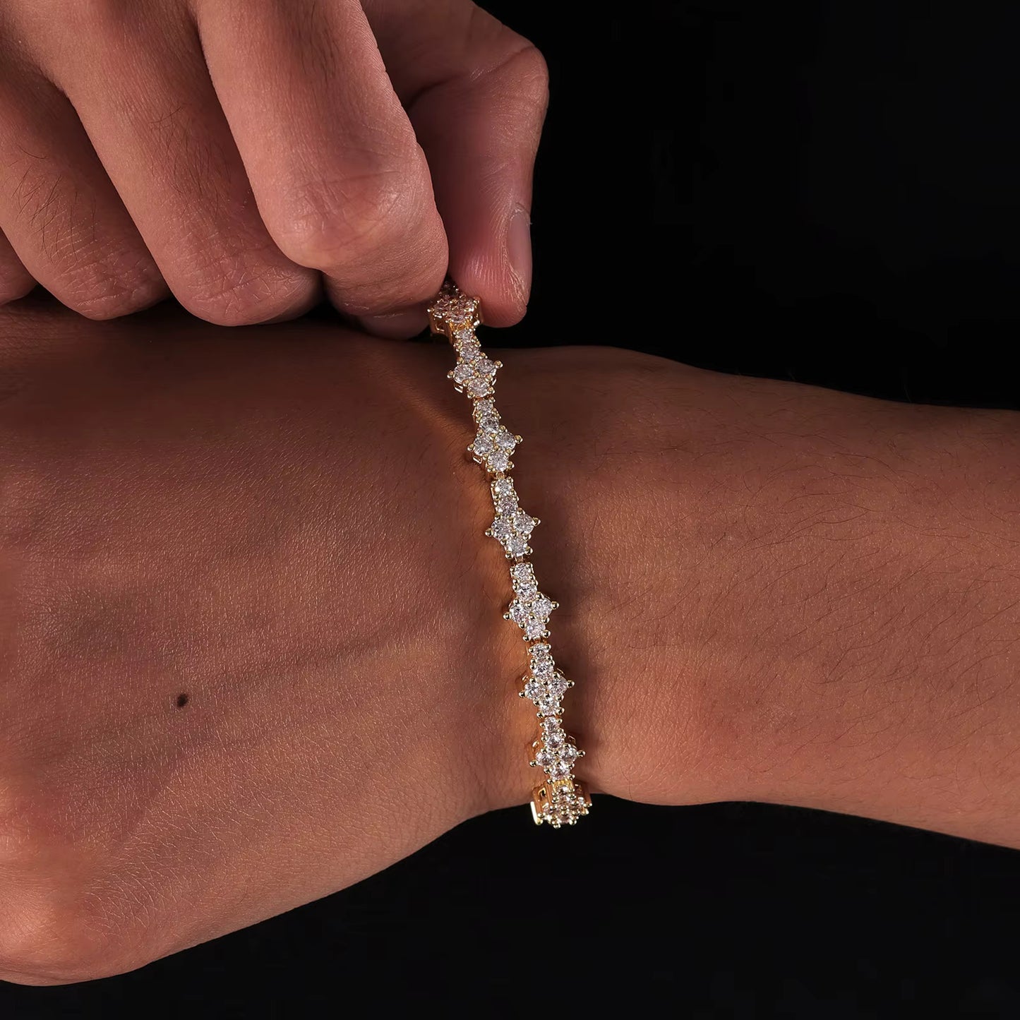 Tennis Comb Bracelet 3MM