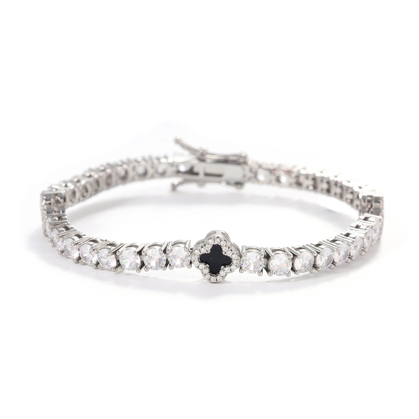 Clover Tennis Bracelet 4MM