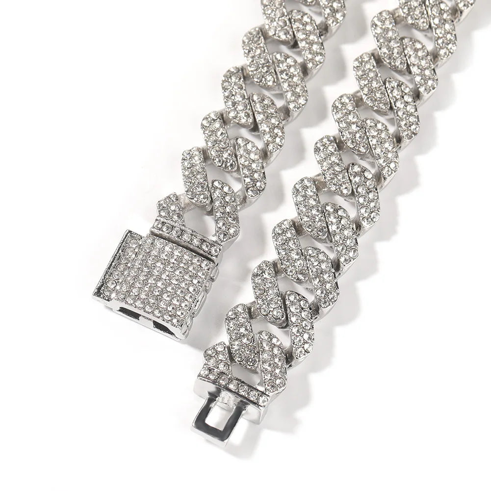 Iced Out Cuban Prong Chain 14mm