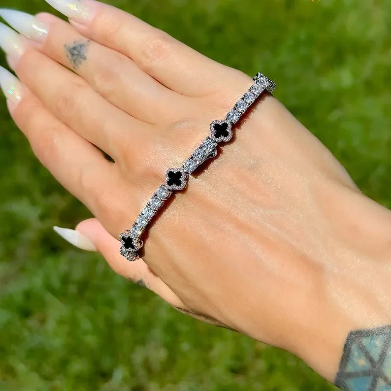 Clover Tennis Bracelet 4MM