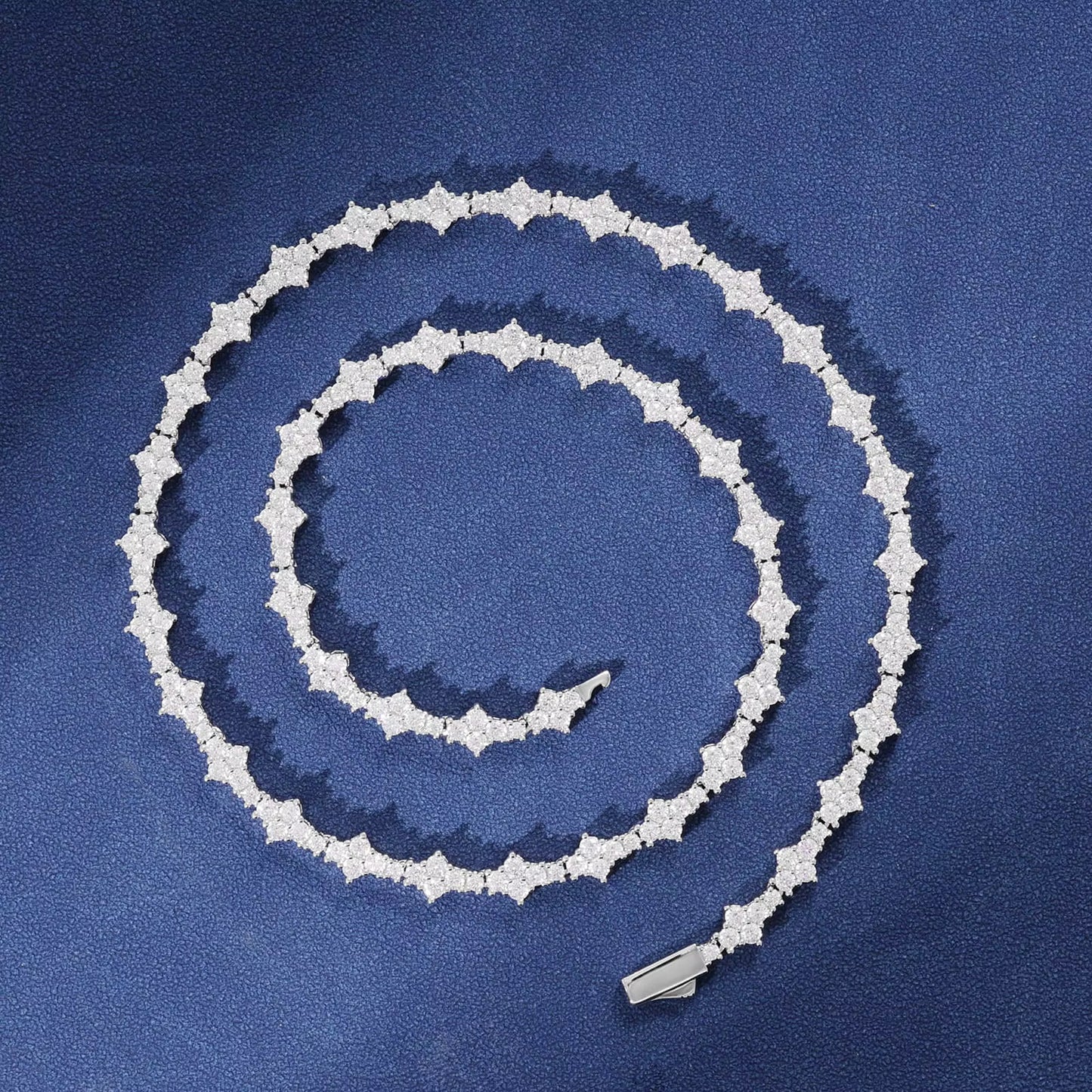 Tennis Comb Necklace 3MM