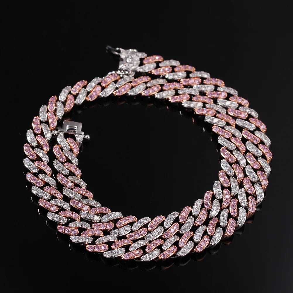 Iced Miami Cuban Link Chain 8mm