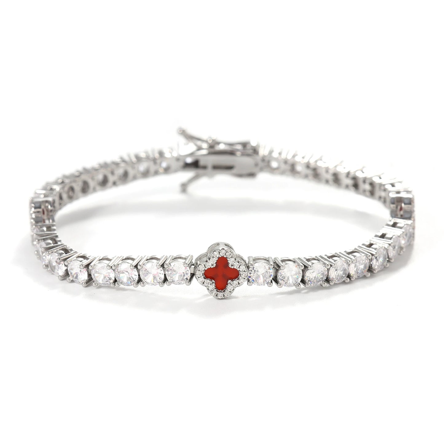 Clover Tennis Bracelet 4MM