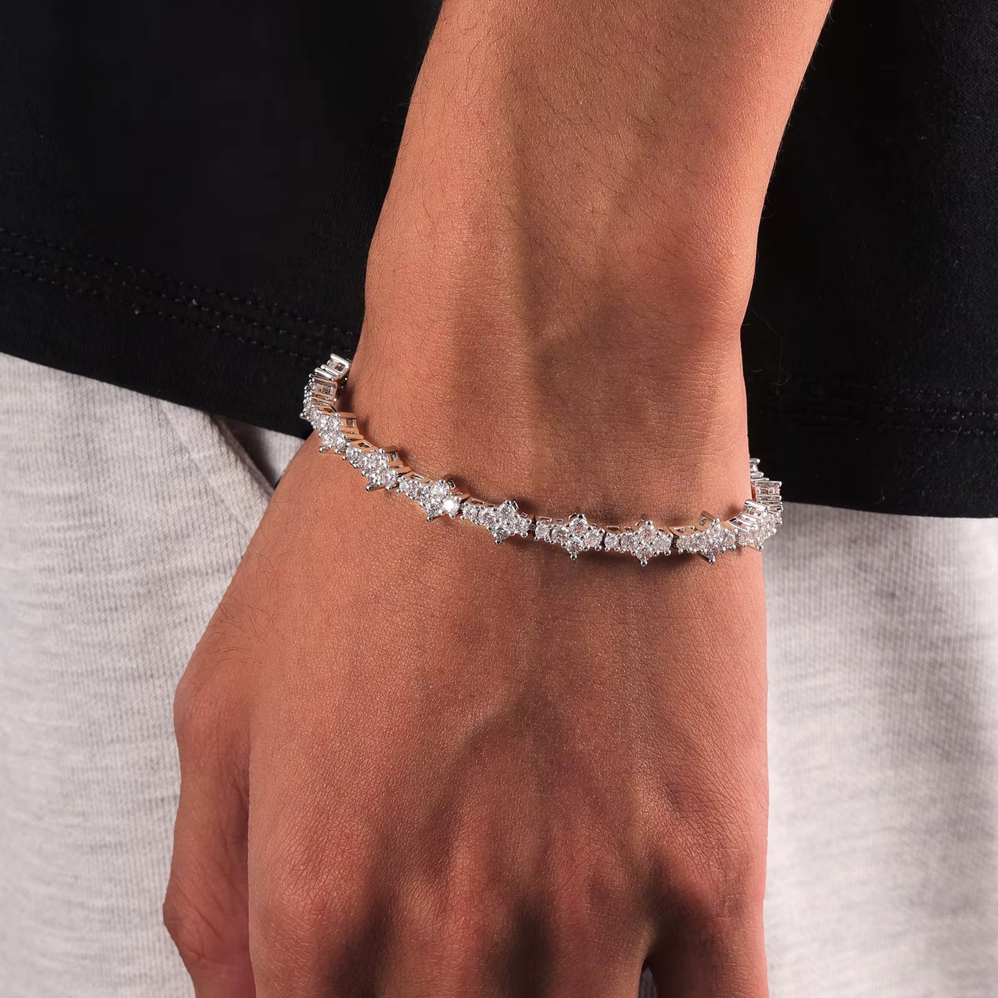 Tennis Comb Bracelet 3MM