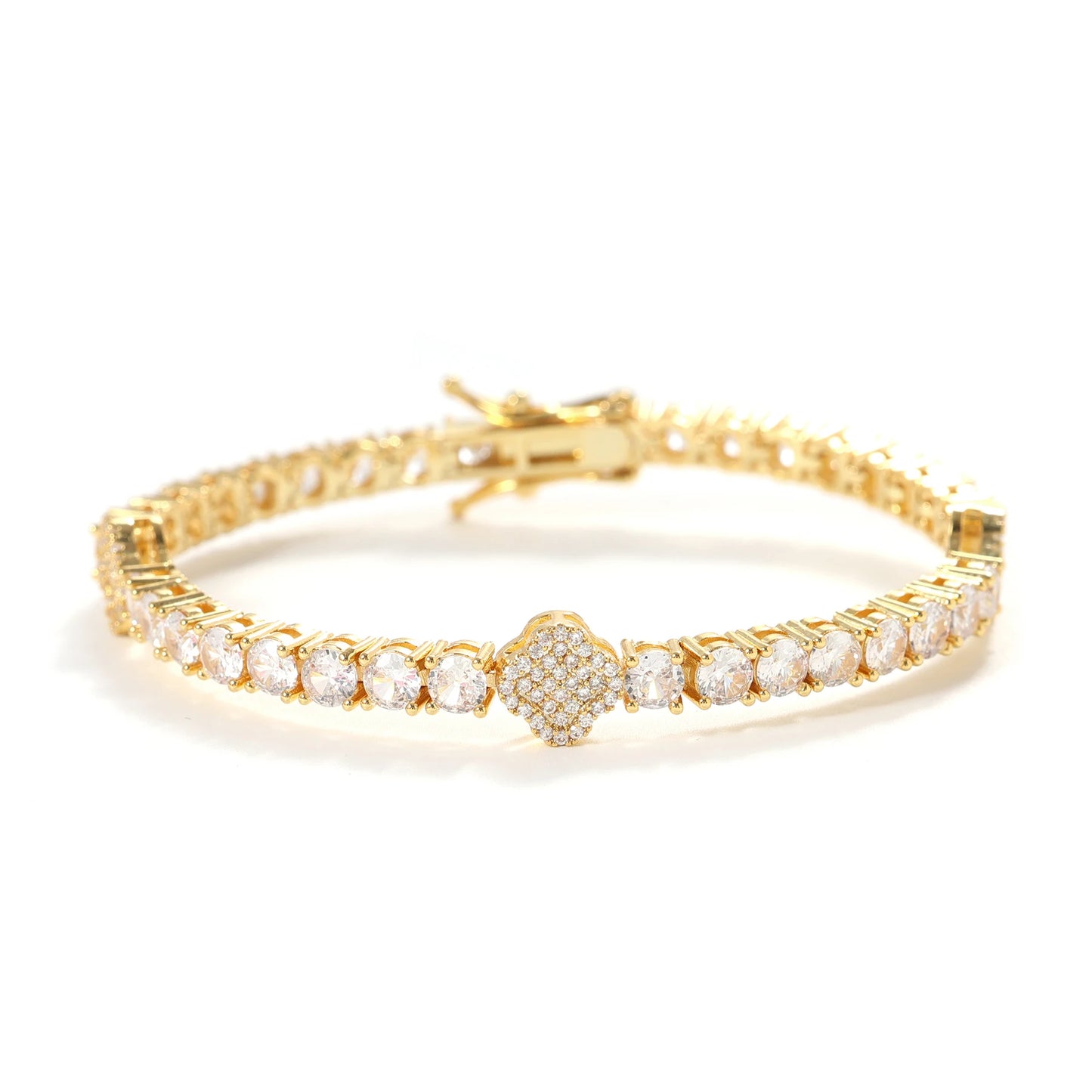 Clover Tennis Bracelet 4MM