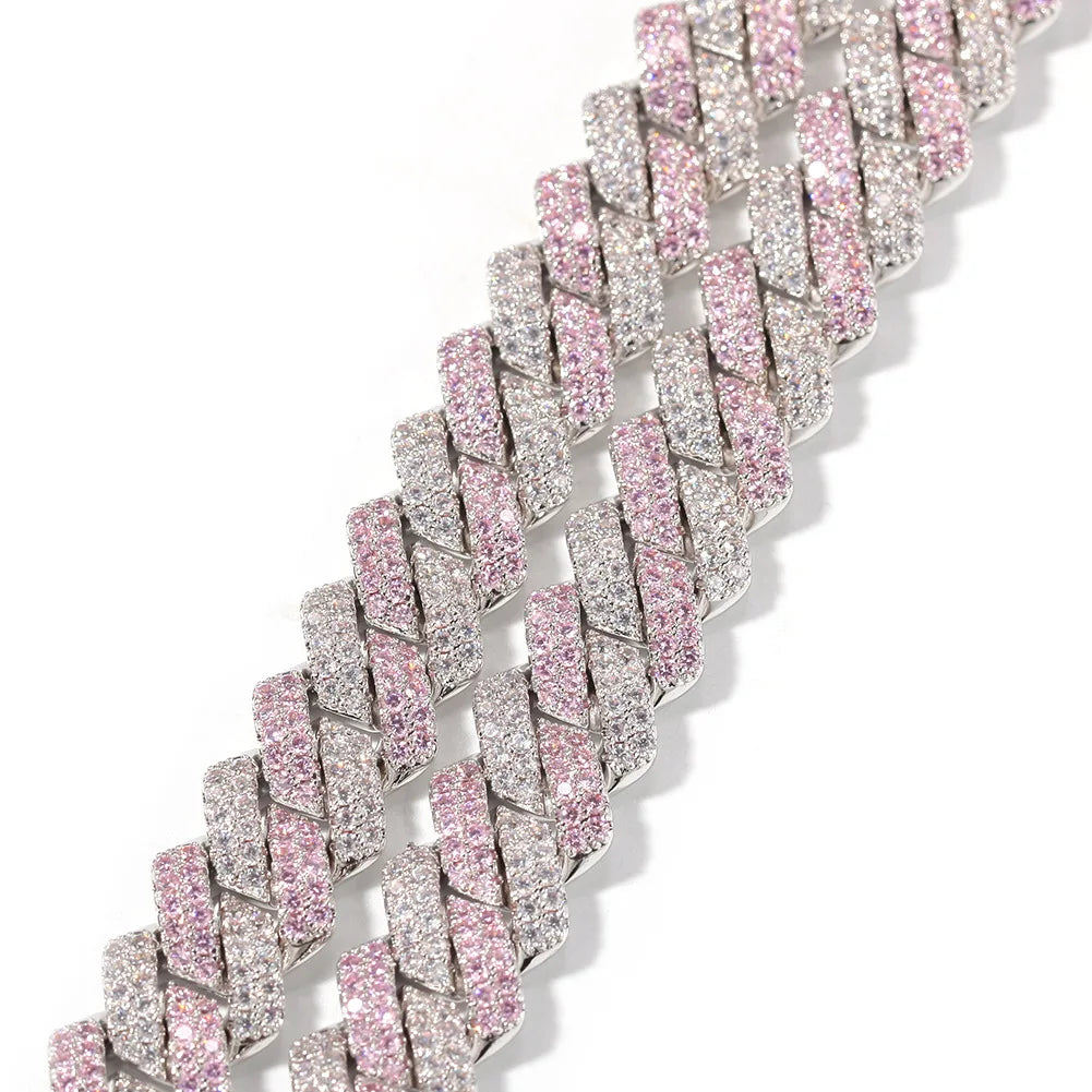 Iced Out Cuban Prong 13mm (Bracelet)