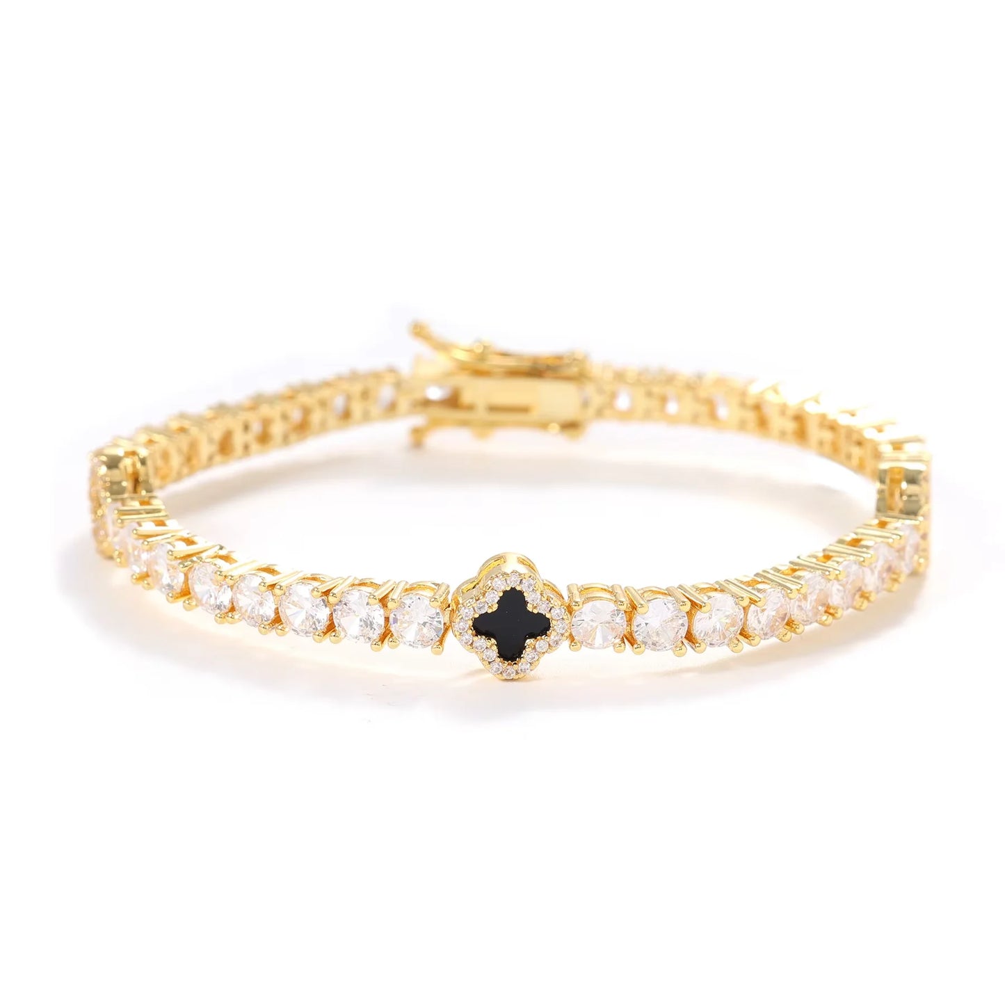 Clover Tennis Bracelet 4MM