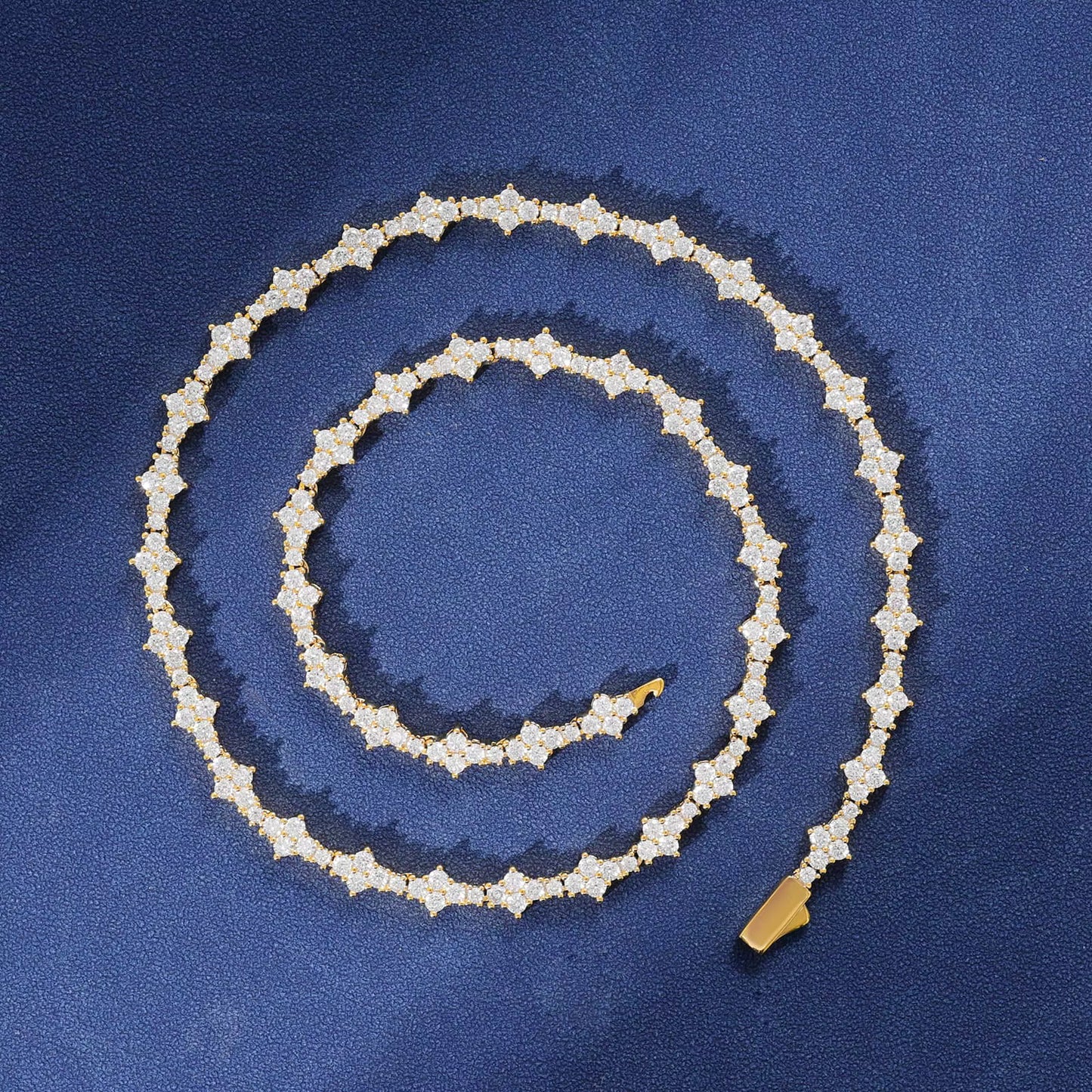 Tennis Comb Necklace 3MM