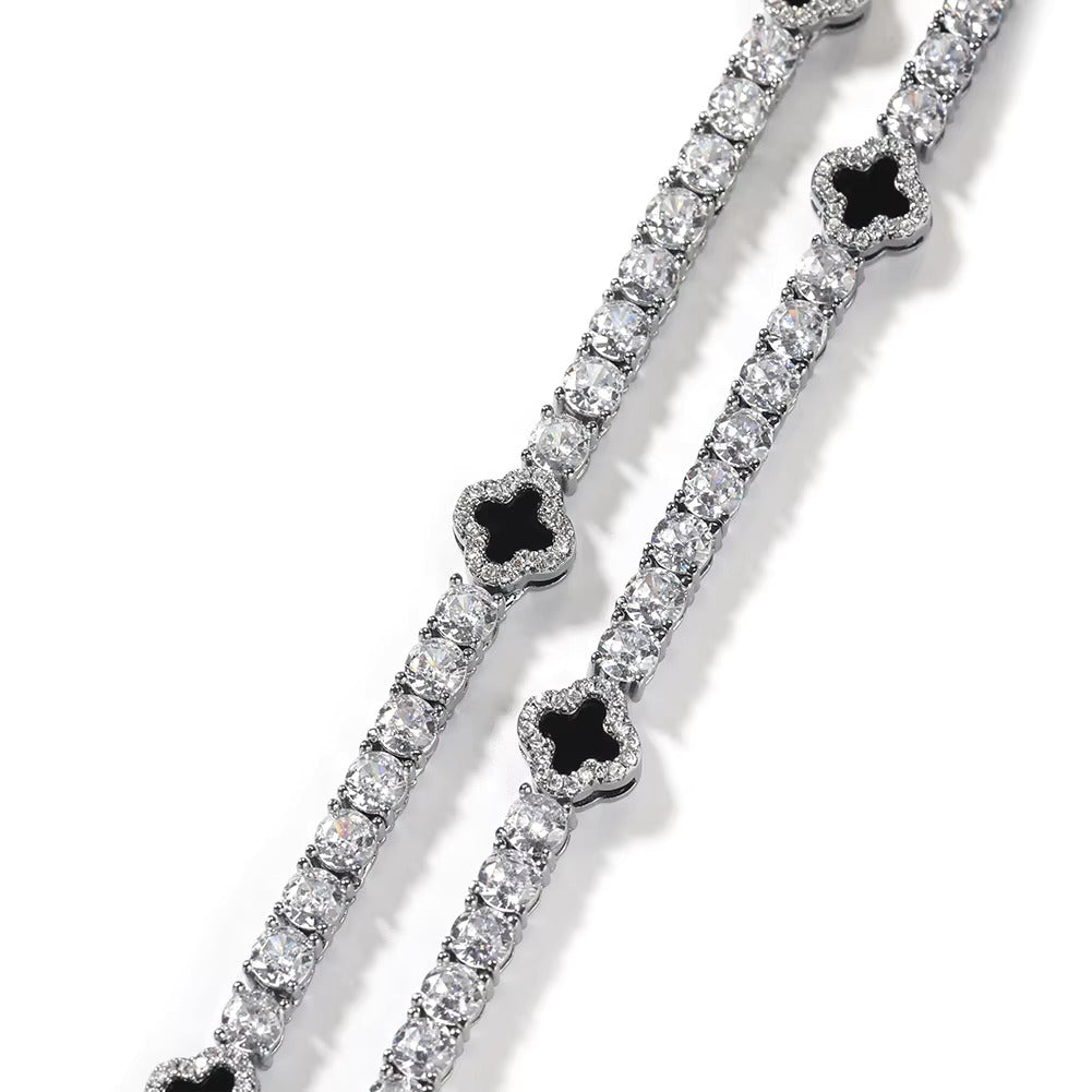 Clover Tennis Bracelet 4MM
