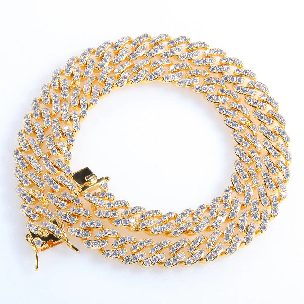 Iced Miami Cuban Link Chain 8mm