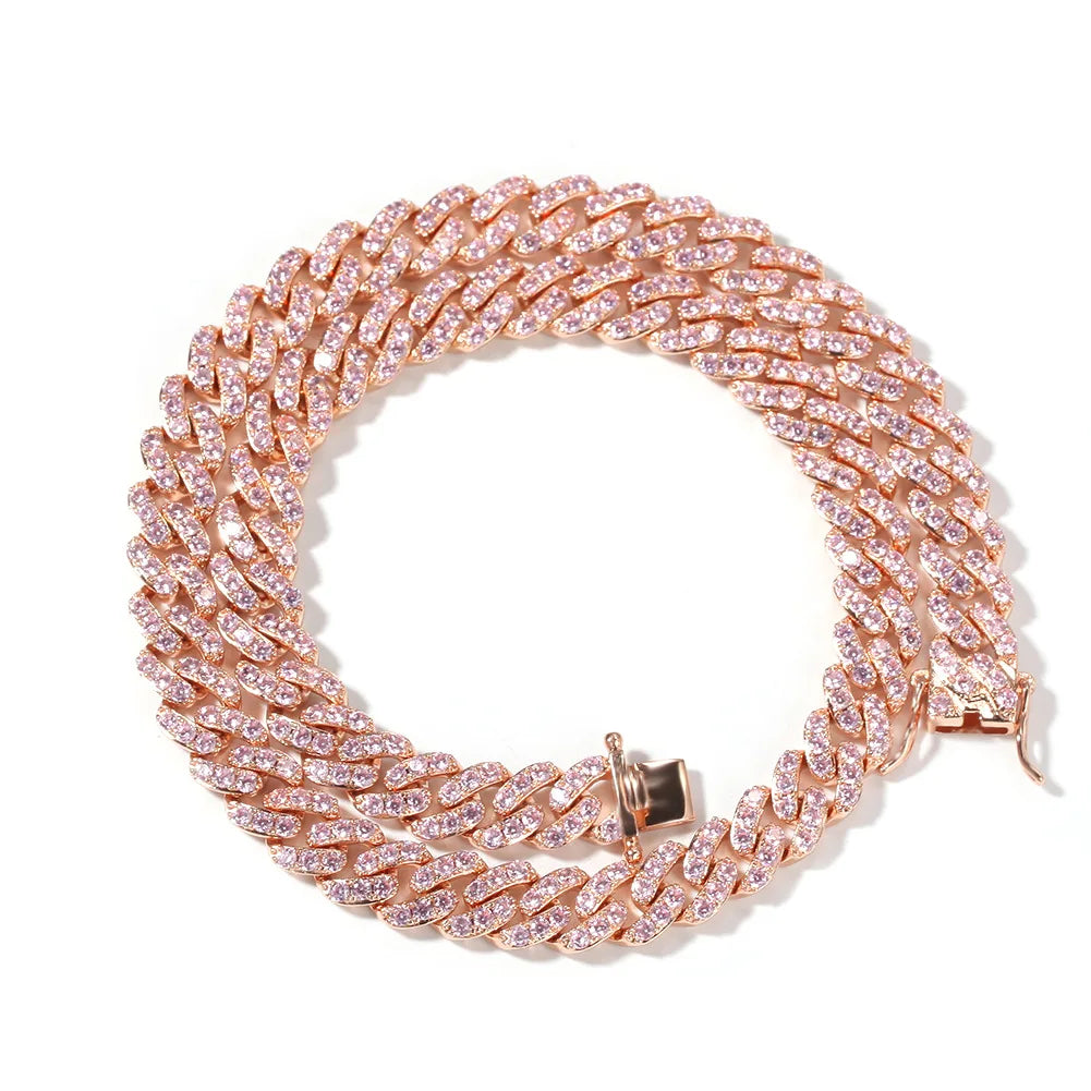 Iced Miami Cuban Link Chain 8mm