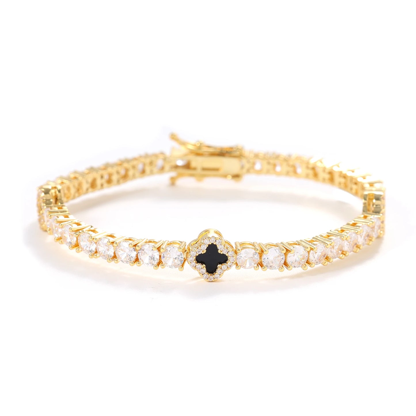 Clover Tennis Bracelet 4MM