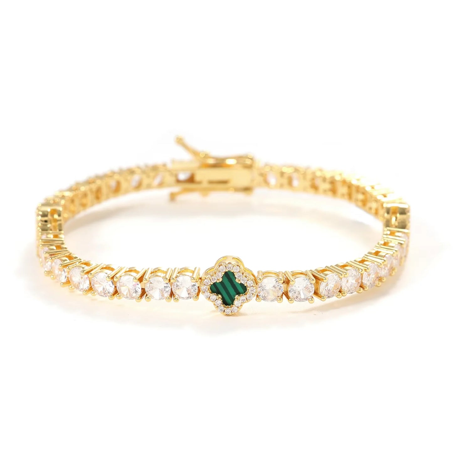 Clover Tennis Bracelet 4MM