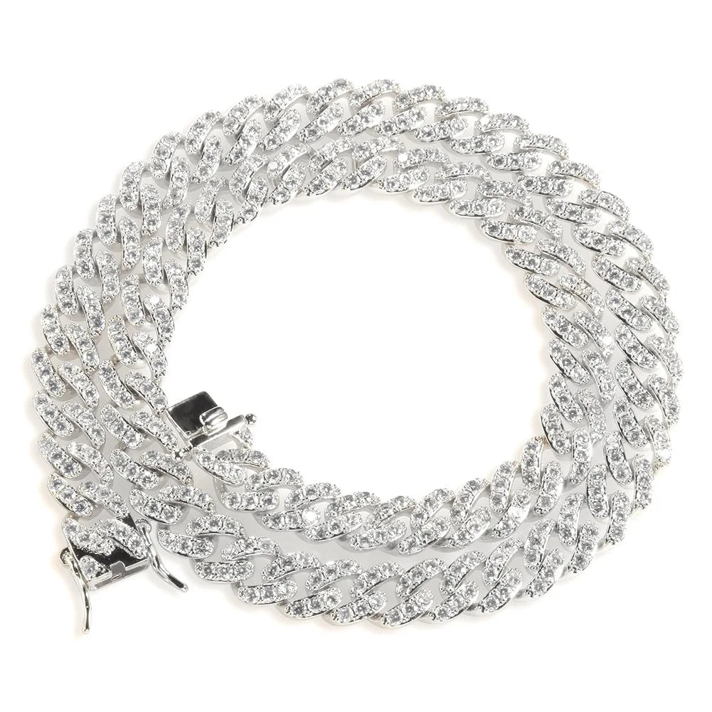 Iced Miami Cuban Link Chain 8mm