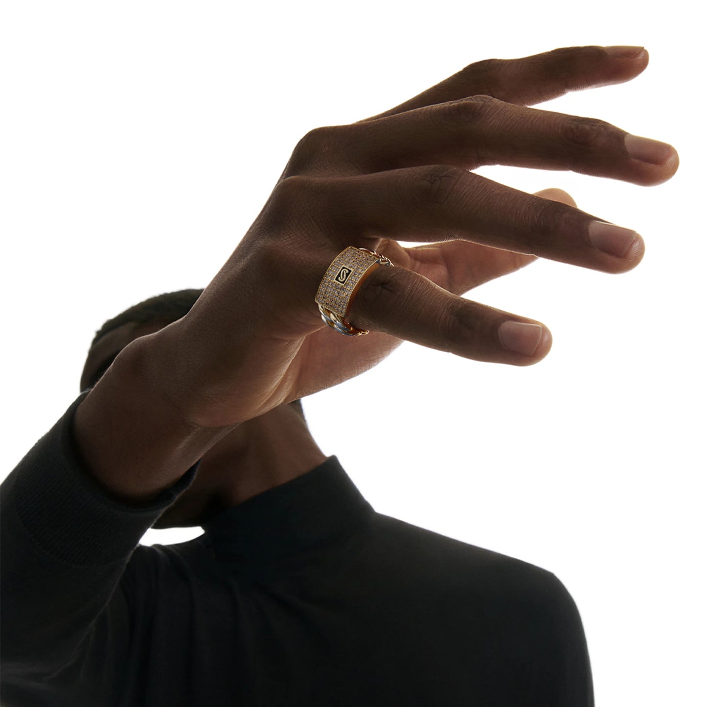 Iced Cuban Ring