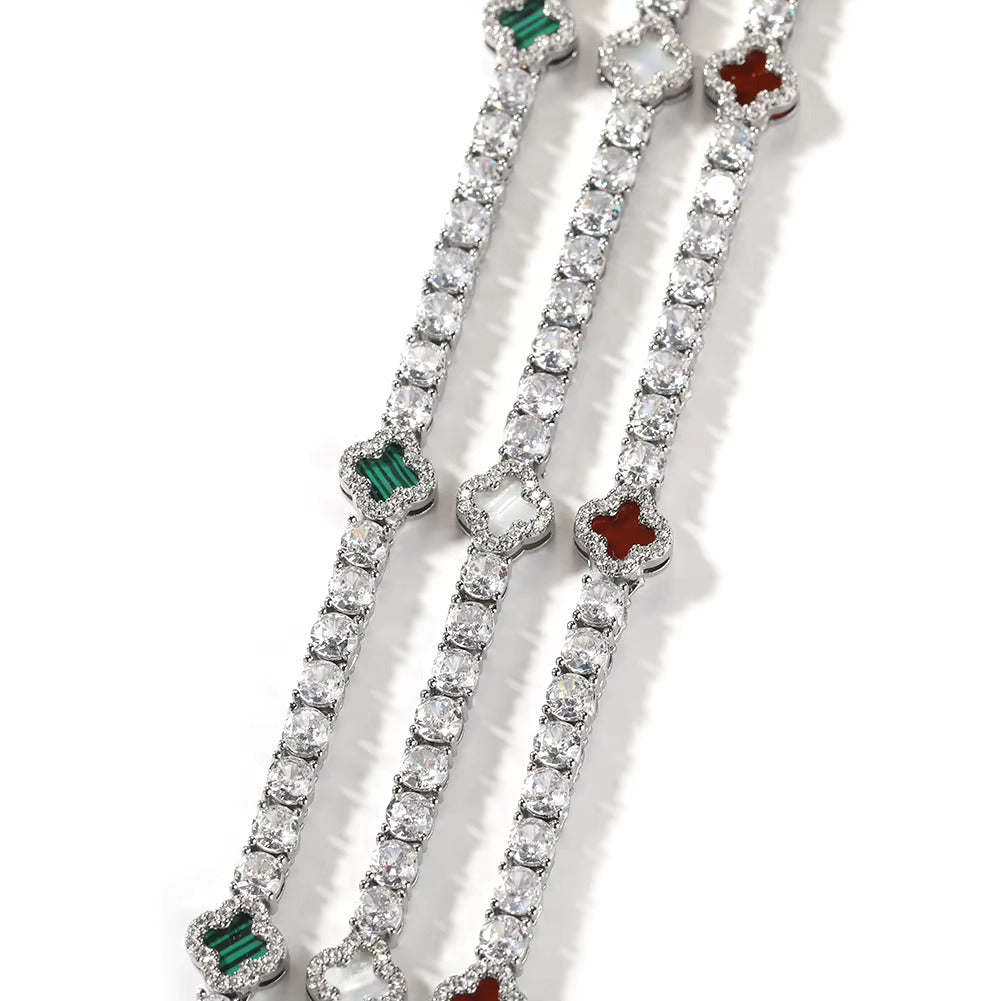 Clover Tennis Bracelet 4MM