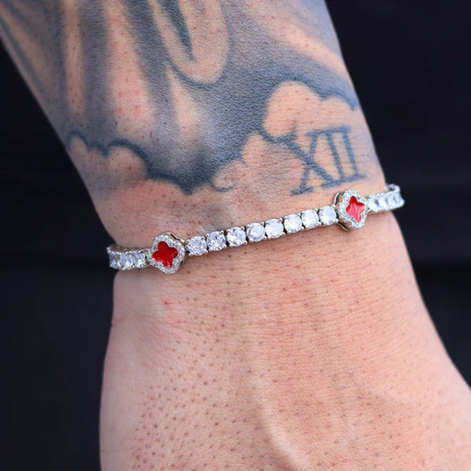 Clover Tennis Bracelet 4MM