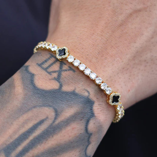 Clover Tennis Bracelet 4MM