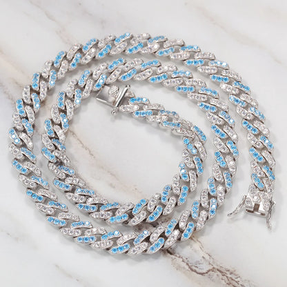 Iced Miami Cuban Link Chain 8mm