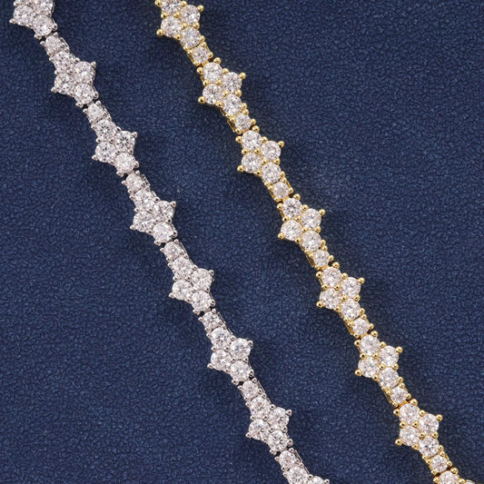 Tennis Comb Necklace 3MM