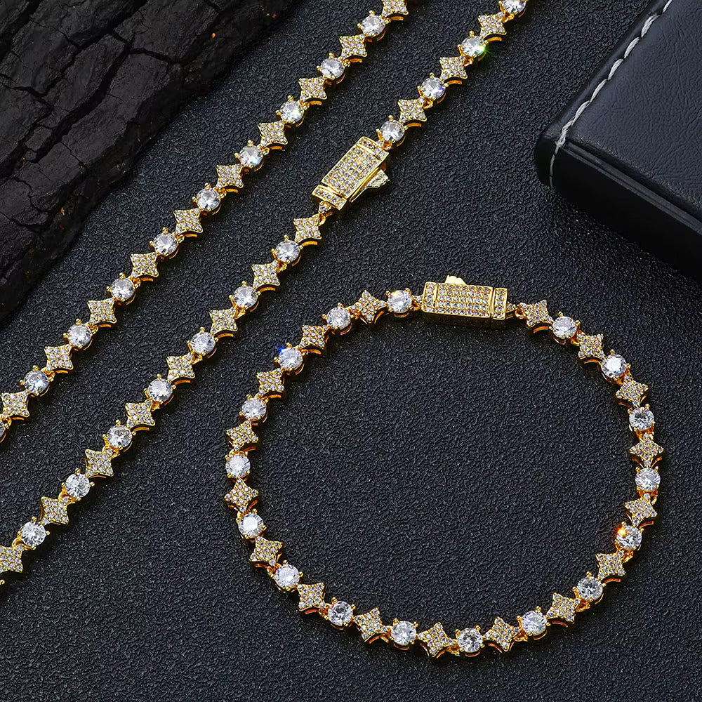 Tennis Star Necklace