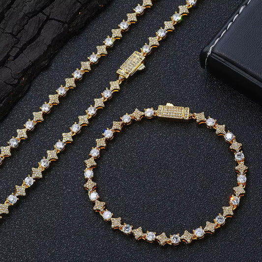 Tennis Star Necklace