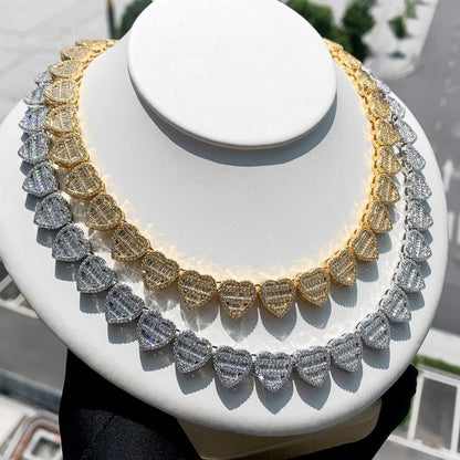 Baguette Heart Necklace