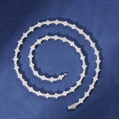 Tennis Comb Necklace 3MM