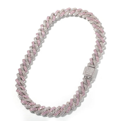Iced Out Cuban Prong Chain 13mm