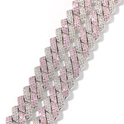 Iced Out Cuban Prong 13mm (Bracelet)