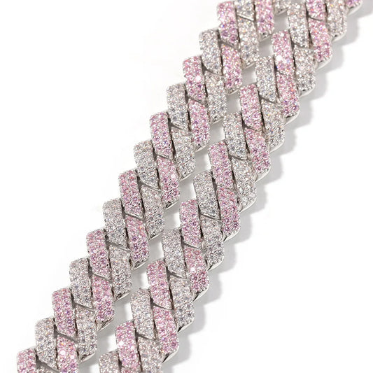 Iced Out Cuban Prong 13mm (Bracelet)