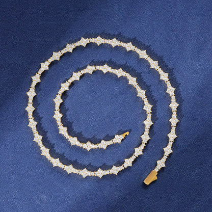 Tennis Comb Necklace 3MM