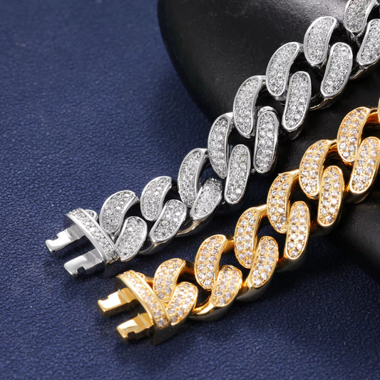 Iced Cuban Bracelet 12MM