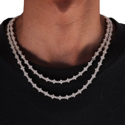 Tennis Comb Necklace 3MM