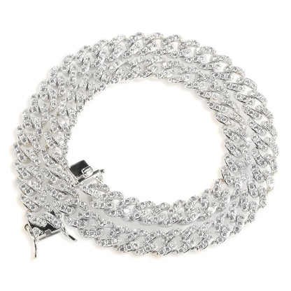 Iced Miami Cuban Link Chain 8mm