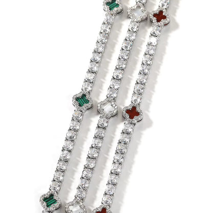 Clover Tennis Bracelet 4MM