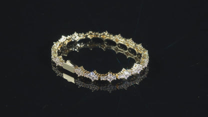 Tennis Comb Bracelet 3MM