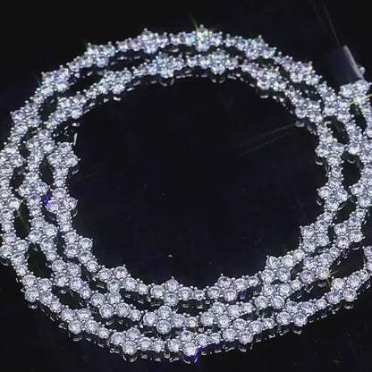 Tennis Comb Necklace 3MM
